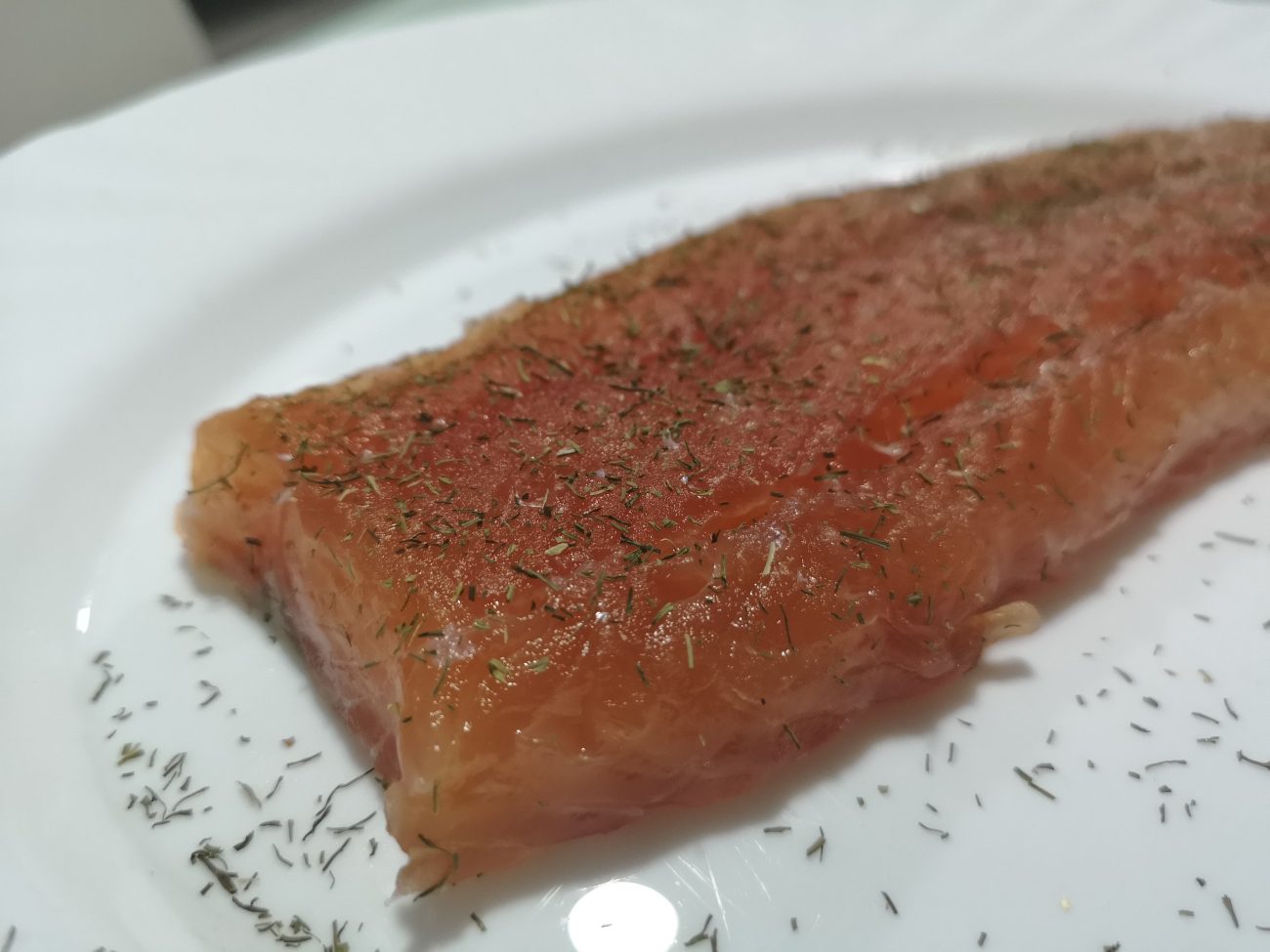 Salmón Marinado y Ahumado