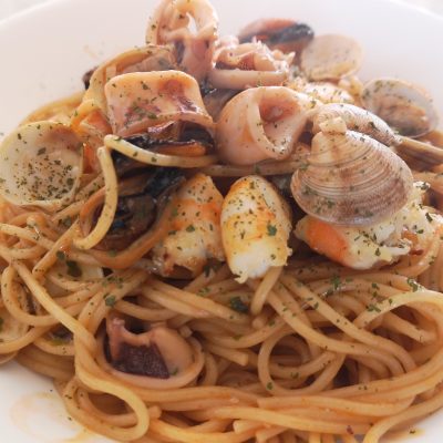 estpaghetti al frutti di mare